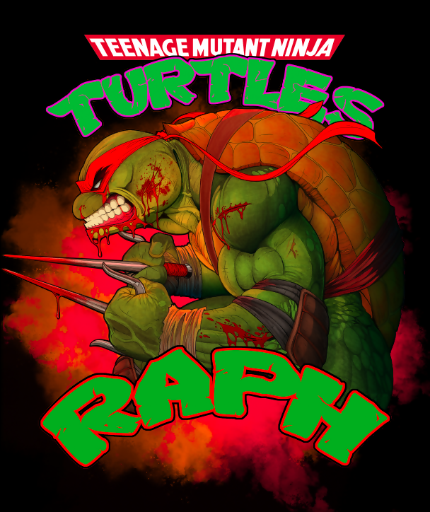RAPHAEL TMNT T SHIRT