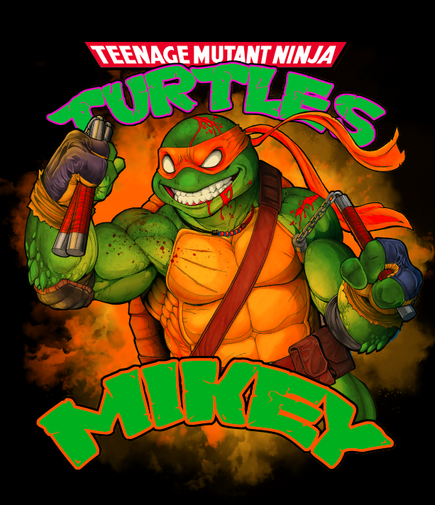 MICHAELANGELO TMNT T SHIRT